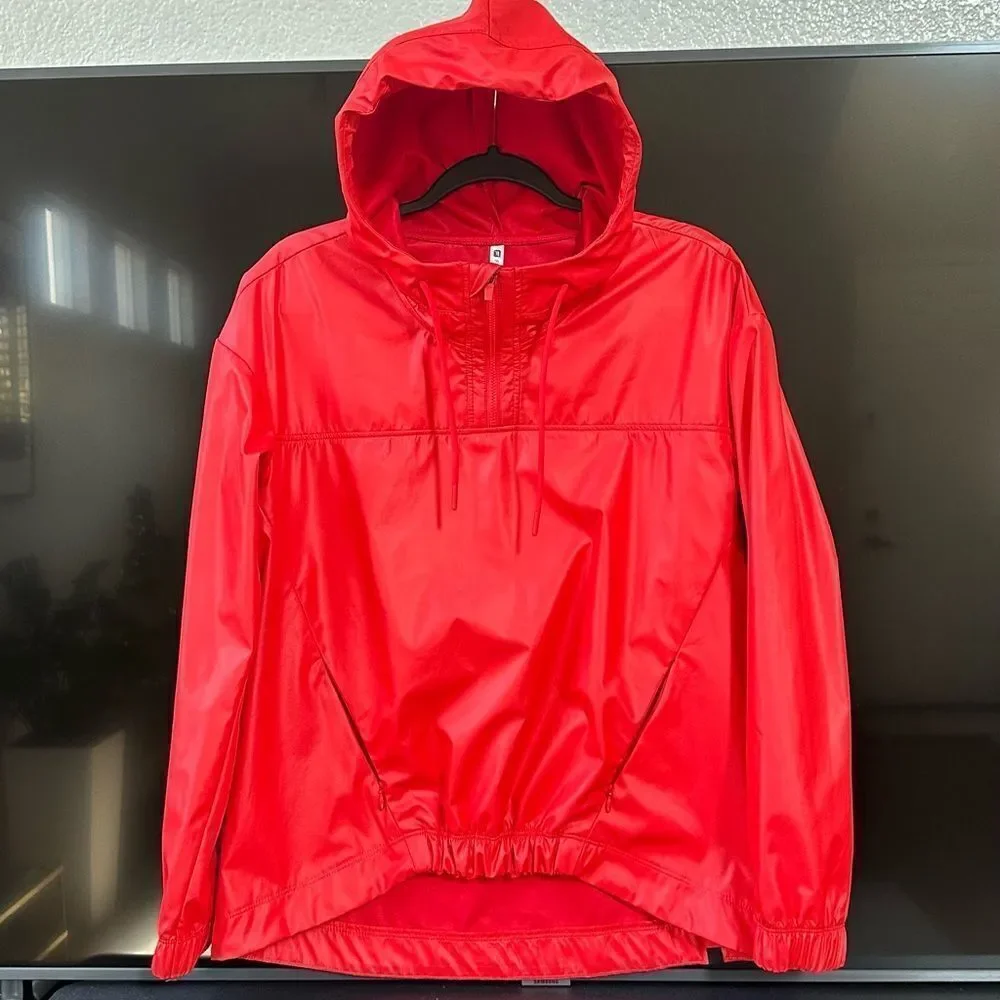 Fabletics Europa Pullover II Windbreaker Jacket, Size XS